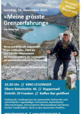 Filmplakat Meine grösste Grenzerfahrung